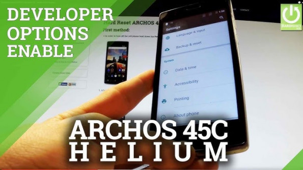 Archos 45c helium ac45che root -  updated April 2024