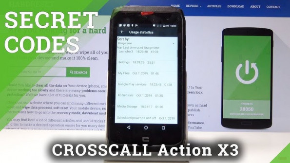 Crosscall trekker x3 hs8952qc root -  updated March 2024