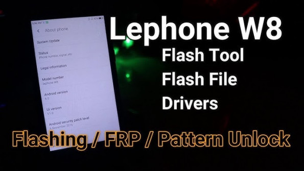 Lephone w8 root -  updated April 2024