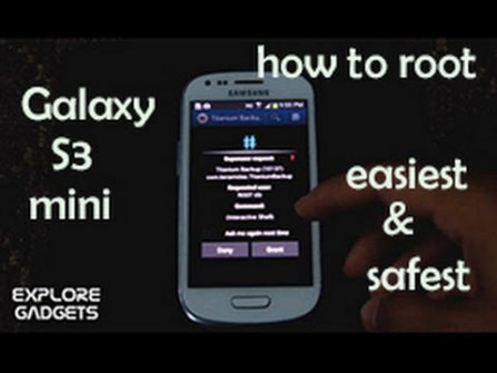 Samsung galaxy s3 mini golden gt i8190l root -  updated April 2024