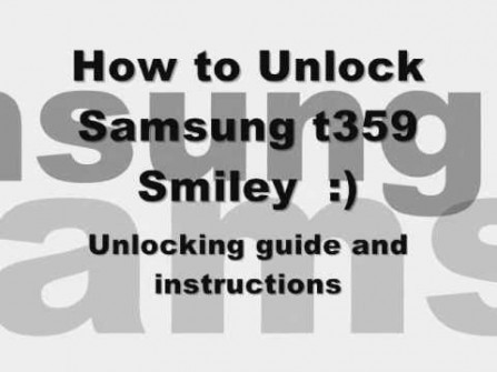 Samsung smiley sgh t359 root -  updated May 2024