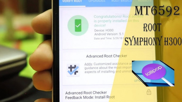 Symphony h300 root -  updated April 2024