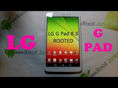 Lg g pad 8 3 v507l root -  updated May 2024
