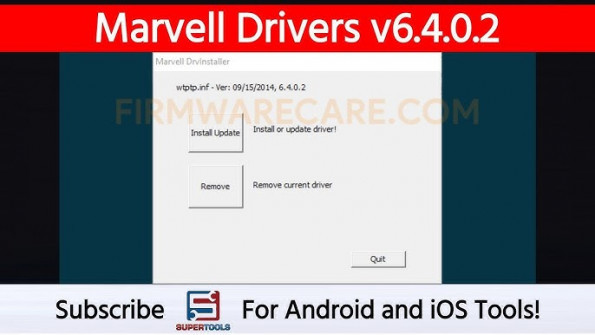 Marvell drivers v6 4 0 2 root -  updated May 2024