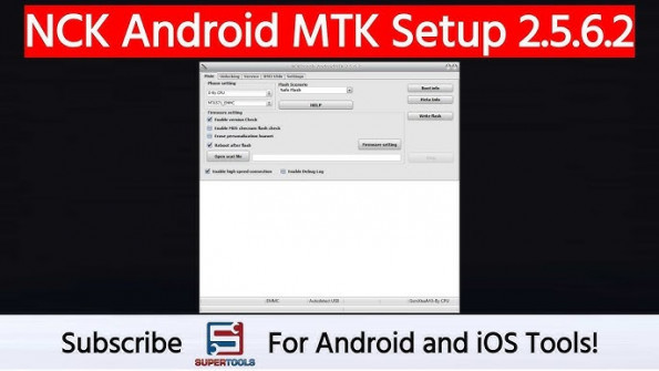Nck android mtk setup 2 5 6 root -  updated May 2024