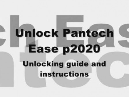 Pantech ease p2020 root -  updated May 2024