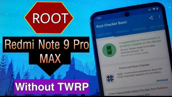 Redmi note 9 pro max excalibur root -  updated May 2024