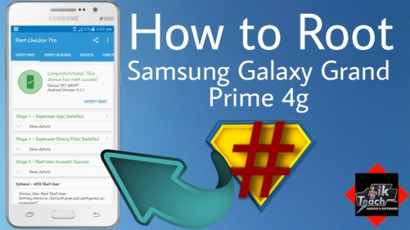 Samsung galaxy grand prime sm g531f root -  updated May 2024